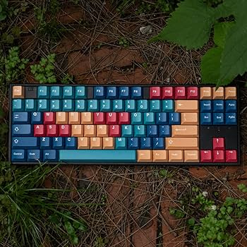 キーボード　キーキャップ　グラフティ　チェリープロファイル　151キー　ペイント Amazon.co.jp: mintcaps PBT カラフルキーキャップ チェリー